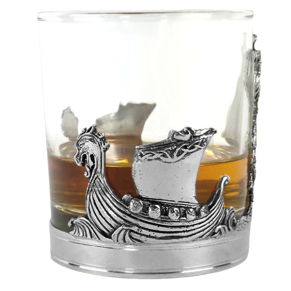 11oz Viking Pewter Whisky Glass Tumbler