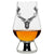 The Glencairn Whisky Glass With Pewter Base and Stag Head 200ml