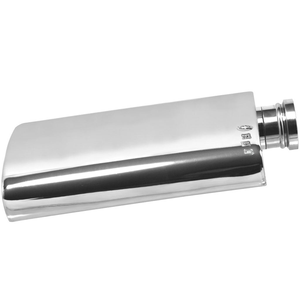 6oz Plain Pewter Hip Flask