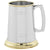 1 Pint Pewter and Brass Traditional Beer Mug Tankard